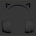 Stylish Over Ear Headphones With Cat Ear Design For Enhanced Audio Experience