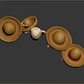 Cartoon Game Movie Band Characters Wearing Colorful Sombreros And Playing Instruments