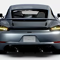 Silver Sports Car With Sleek Design Front Headlights And Alloy Wheels