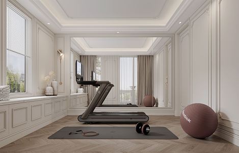 Modern Gym 3d model