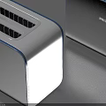 Modern Midea Toasters With Blue And Black Design For Home Kitchen Use
