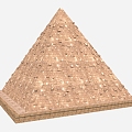 Ancient Egyptian Pyramids 3d model