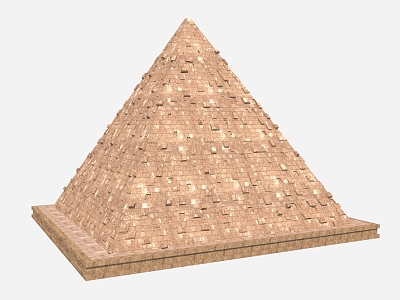 Ancient Egyptian Pyramids 3d model