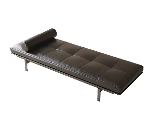 Modern Bed End Stool Bench Sofa Stool 3d model