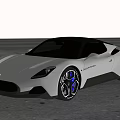 Super Run Maserati MC20 3d model