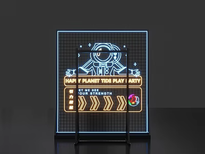 Modern Beauty Chen 3d model