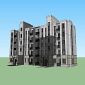 Modern Multi Story Single Family House Exterior With Large Windows And Contemporary Facade