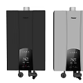Two Haier Water Heaters With Digital Display Modern Design Daily Use Appliances