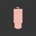 Cute Pink Blocky Pig 3D Model With Pixel Art Style And Smooth Surface Design