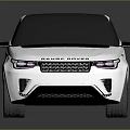 White Modern SUV With Black Roof Sleek Body And Black Alloy Wheels