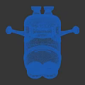 Minions Game and Movie Character 3D Model with Goggles and Overalls