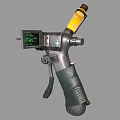 Practical Household Power Tool Featuring Metal Body Green Grip And Yellow Drilling Components