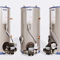 Industrial Water Heaters BLACK Brand Stainless Steel Storage Units For Commercial Use