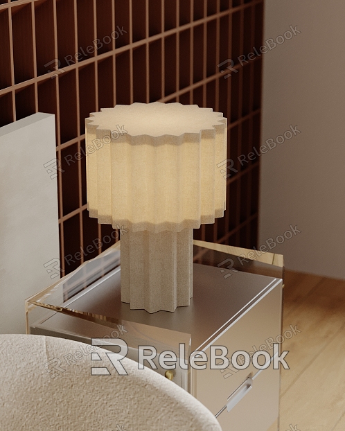 Table lamp combination table lamp bedside table model