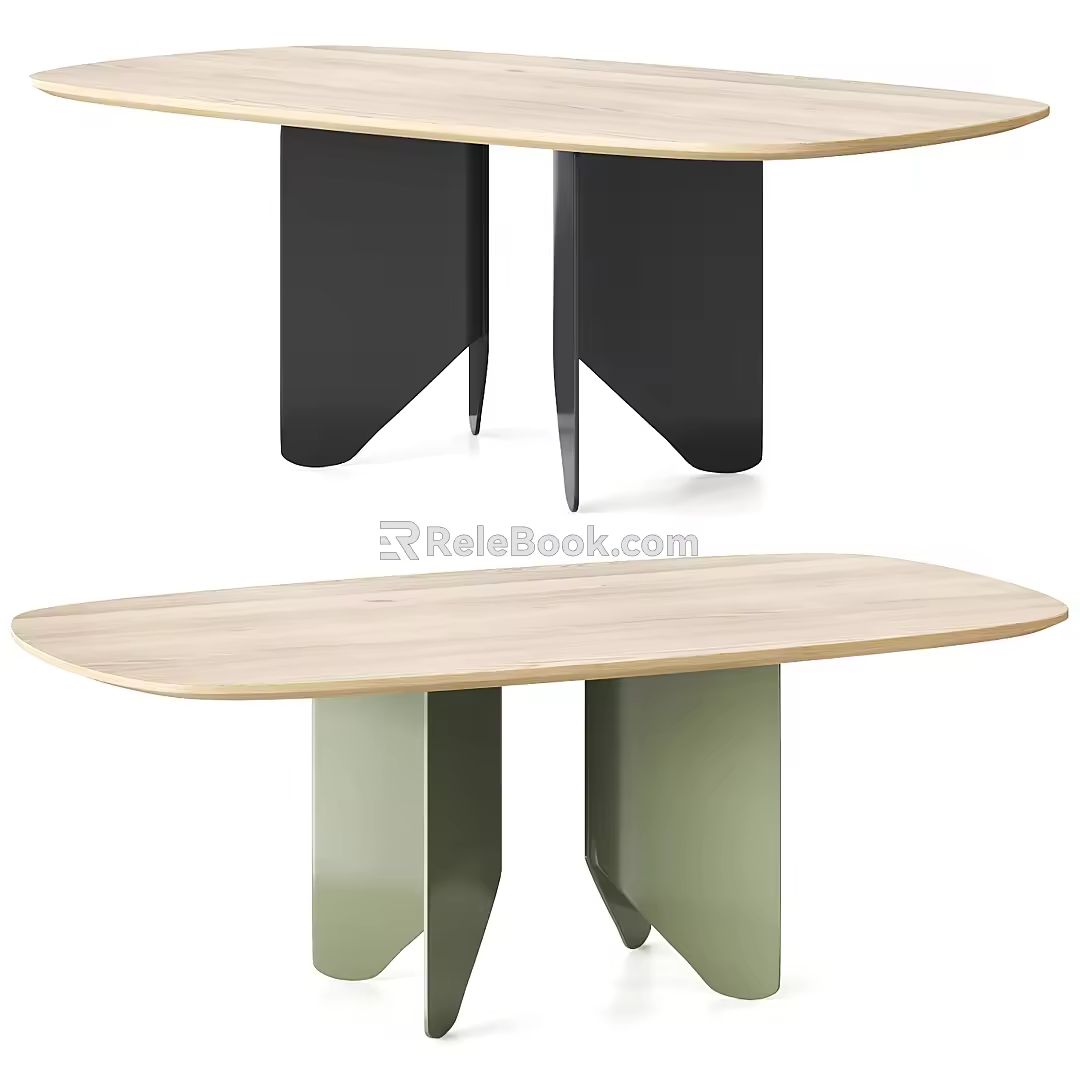 Nordic table 3d model