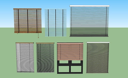 Hardware Blinds 3d model