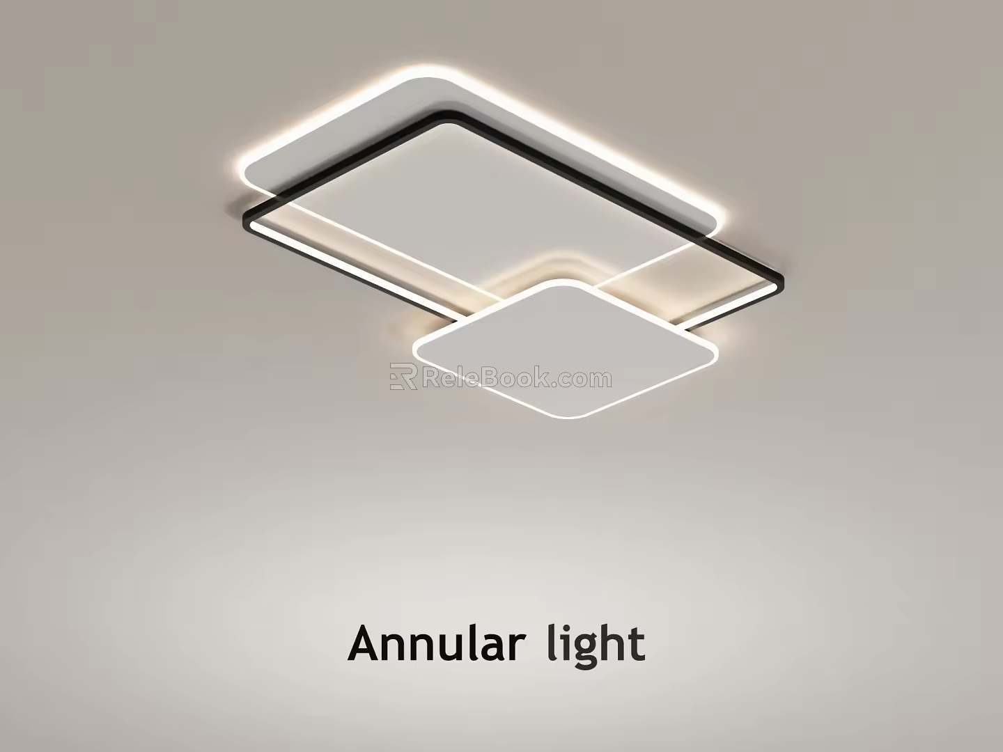 Simple ceiling lamp lighting decorative lamp atmosphere lamp furnishings 3d model