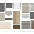 Various Styles Window Blinds With Different Colors And Modern Designs For Home Decoration