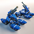 Modern Robots 3d model