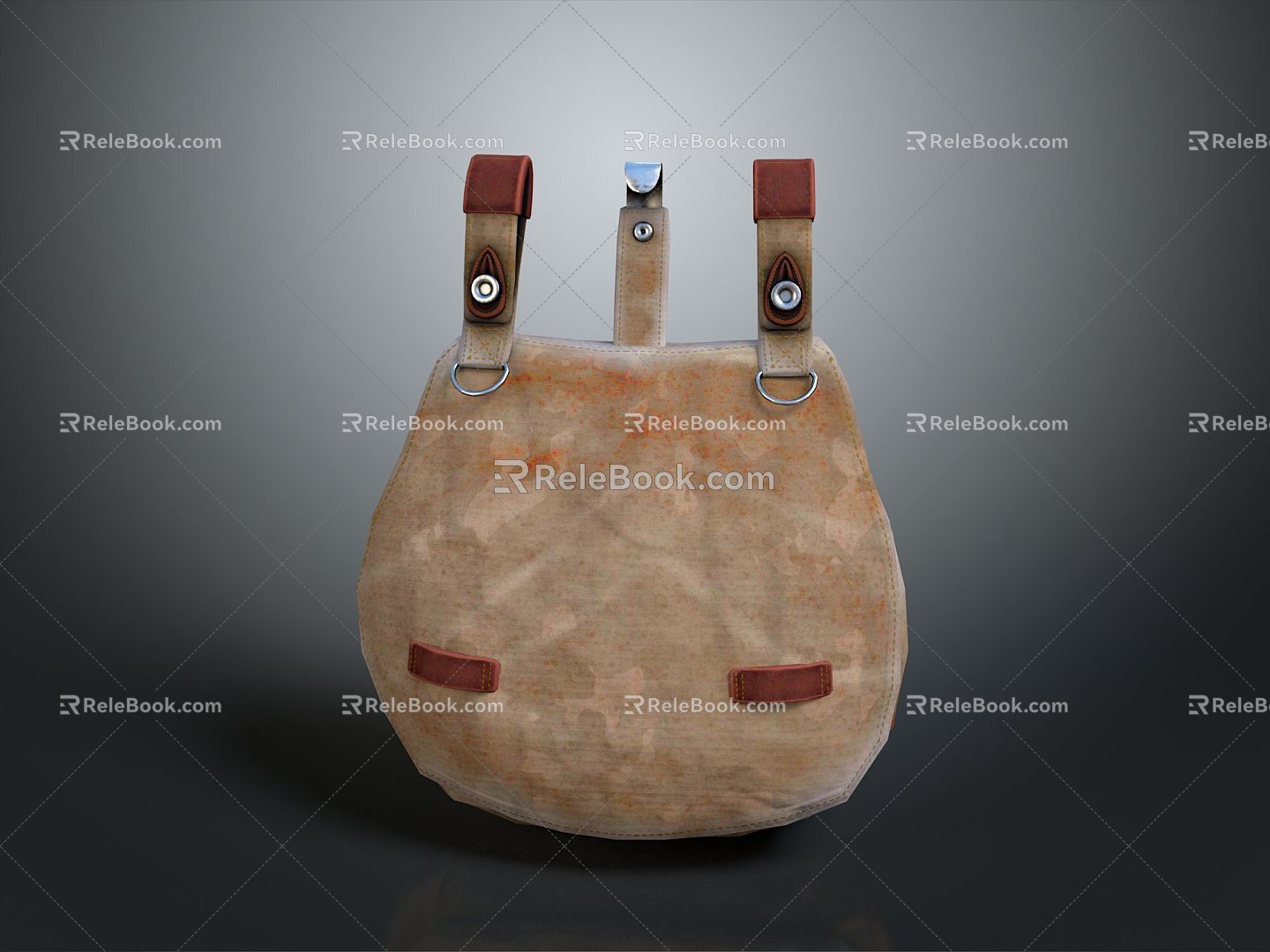 Bag Satchel Bag Collar Bag Leather Bag Cloth Bag Canvas Bag Realistic 3d model