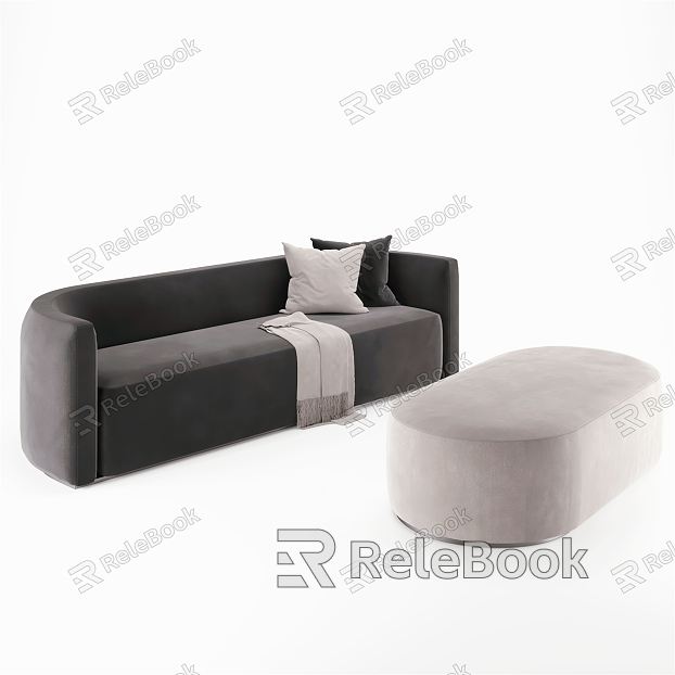 Modern Combination Sofa Double Sofa model