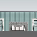 Modern Sales Office Building Simple Sales Department Club 3d model