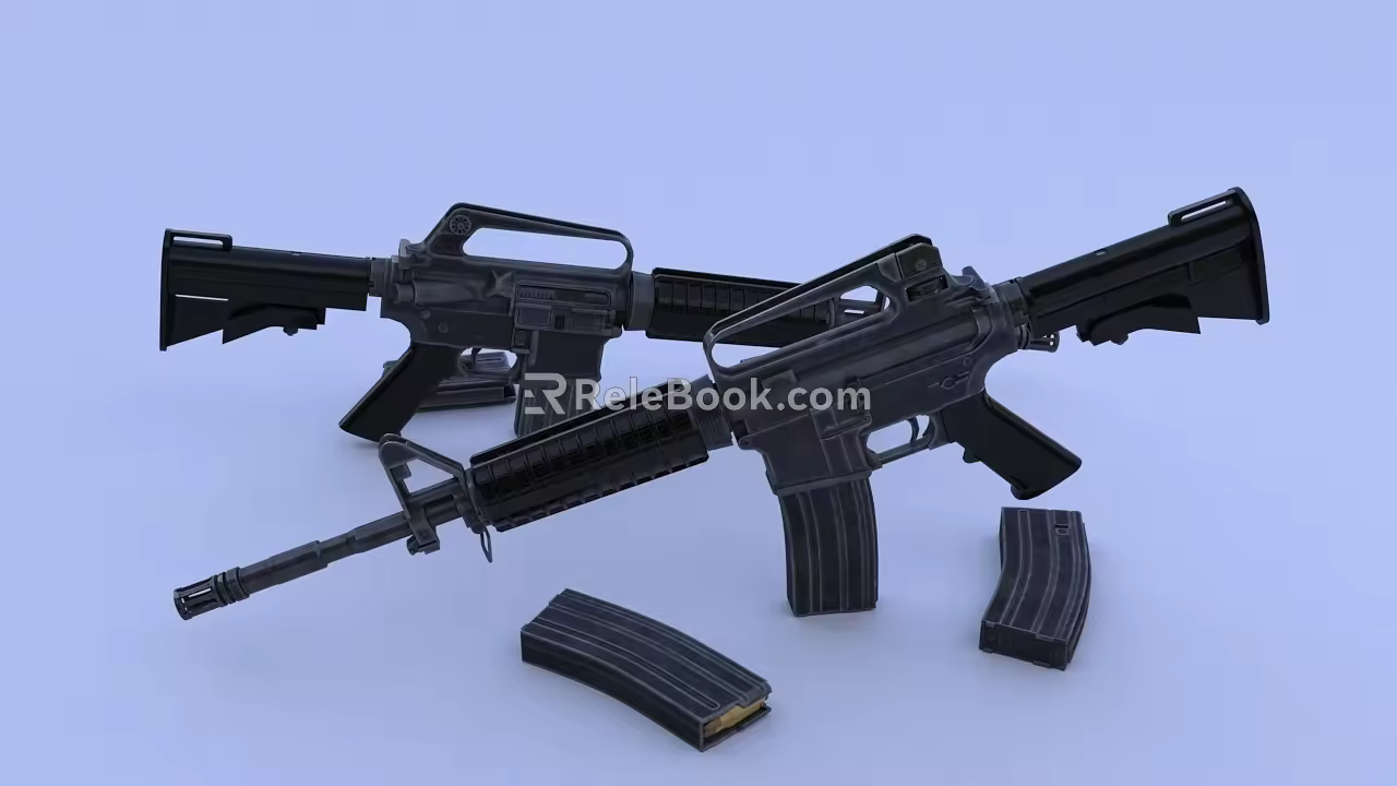 Rifle 3d model