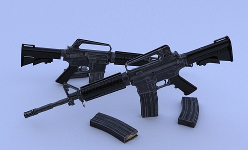 Rifle 3d model