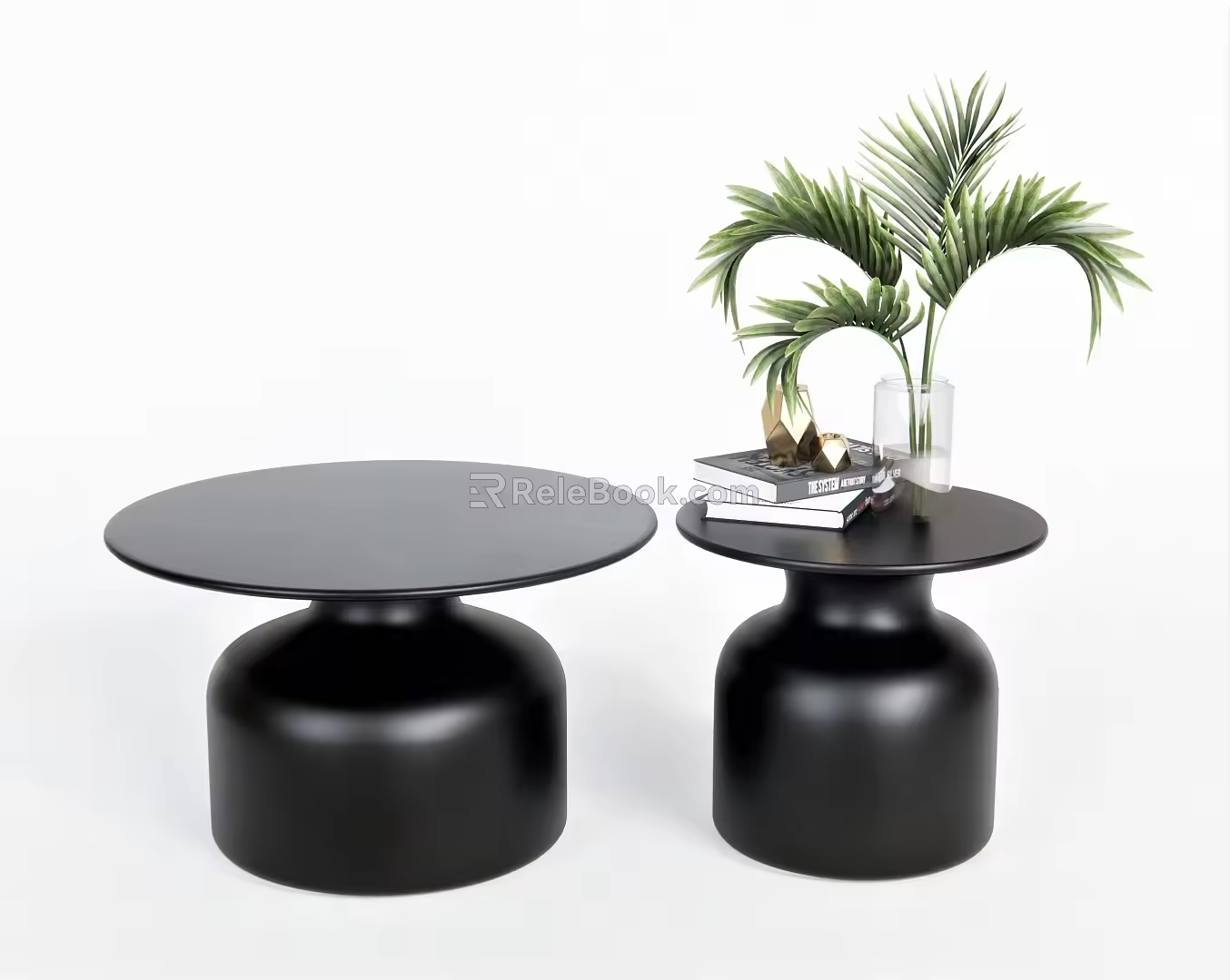 Nordic Side Table Side Table Corner Table Coffee Table Round Table Dining Table Low Table Plant Vase Ornaments 3d model