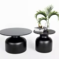 Nordic Side Table Side Table Corner Table Coffee Table Round Table Dining Table Low Table Plant Vase Ornaments 3d model