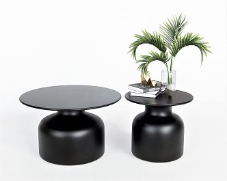 Nordic Side Table Side Table Corner Table Coffee Table Round Table Dining Table Low Table Plant Vase Ornaments 3d model