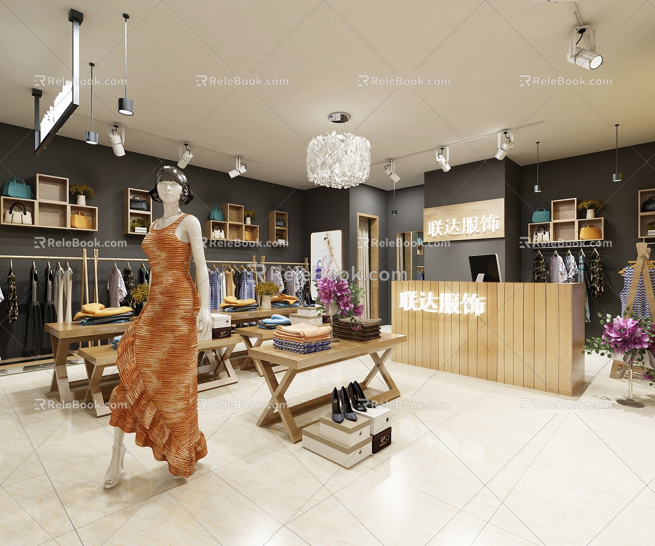 Women's store 3d model