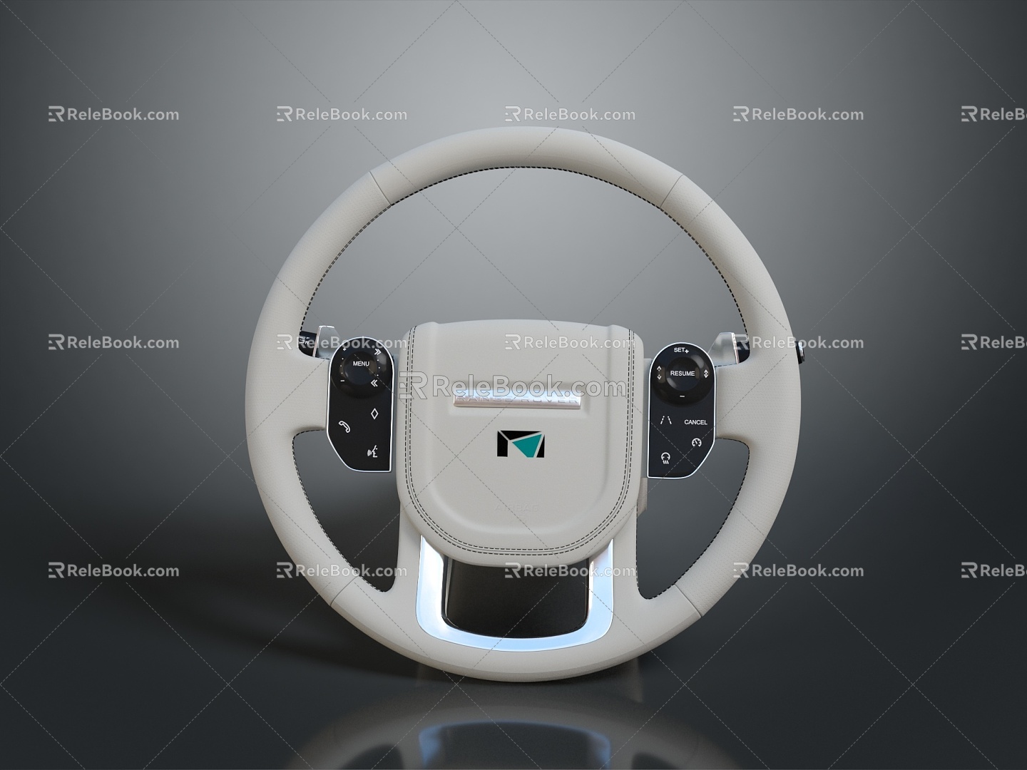 Steering wheel car steering wheel car parts life supplies 3d model