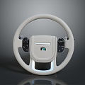 Steering wheel car steering wheel car parts life supplies 3d model