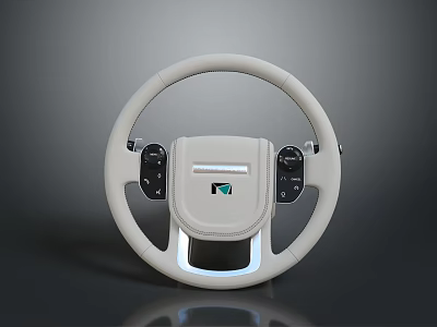 Steering wheel car steering wheel car parts life supplies 3d model