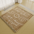 Carpet American Carpet Carpet Pattern Carpet Knitted Carpet Old Carpet Vintage Carpet Carpet 3d model