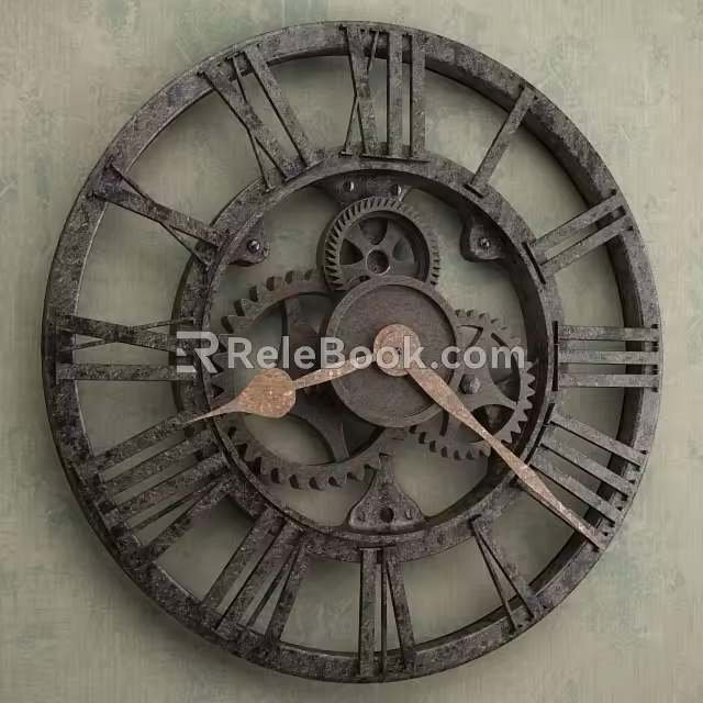 Clock 3d model