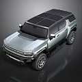 Modern Silver SUV With Black Roof Bold Exterior And Large Alloy Wheels