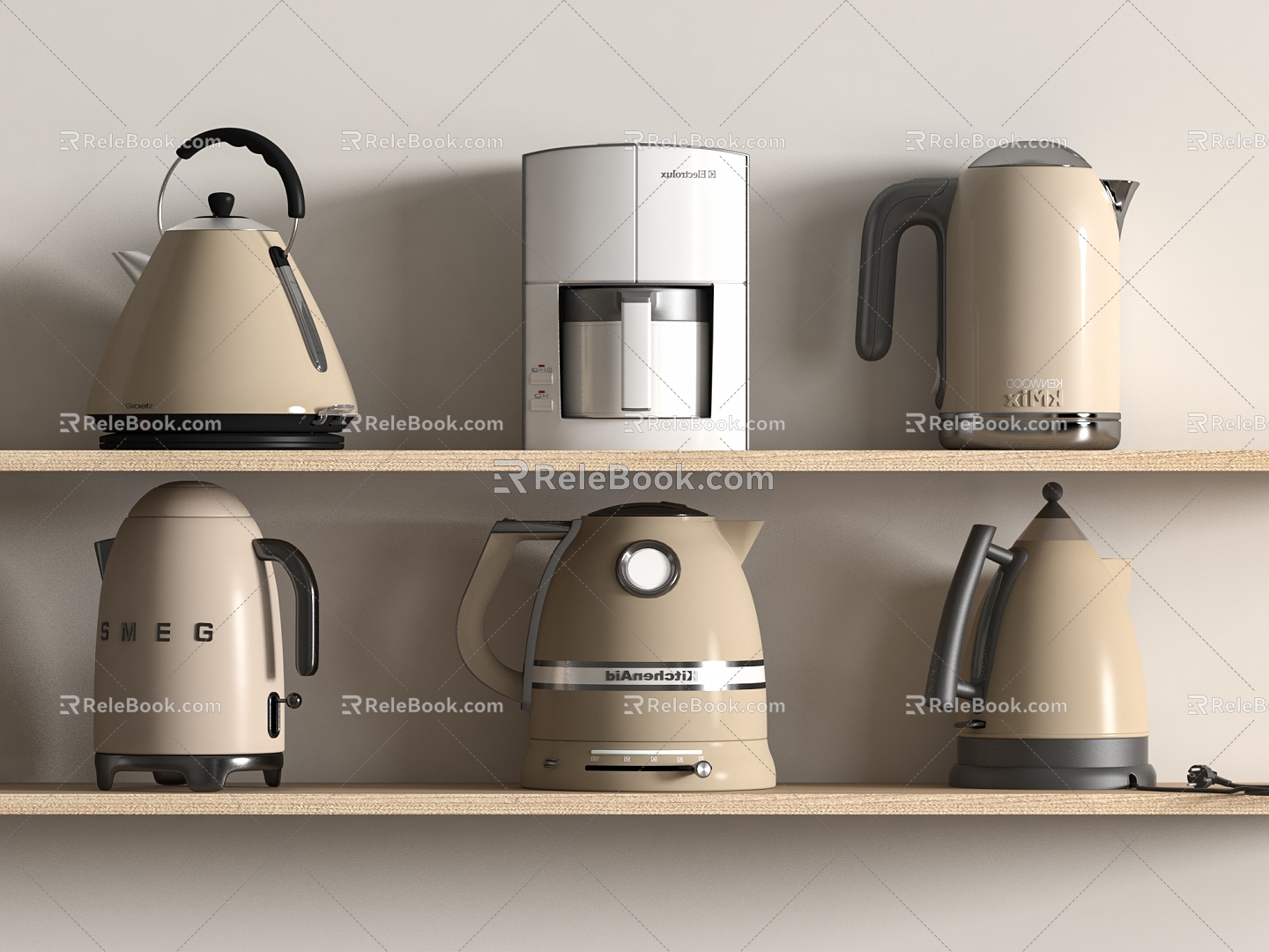 Kettle Electric kettle 3d model