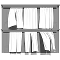 White Sheer Curtains with Lightweight Flowing Fabric for Modern Home Decor