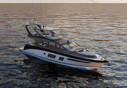 Modern Yacht 3d model