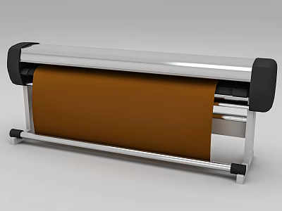 spray cutting machine 3d model