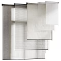 Stylish Roman Shades With Linen Fabric For Modern Window Decoration Design