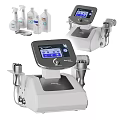 Professional Medical Equipment Including Adjustable Examination Table Treatment Chair And Mobile Cart