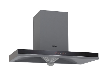 Modern range hood 3d model