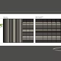 Modern display cabinet template display cabinet 3d model