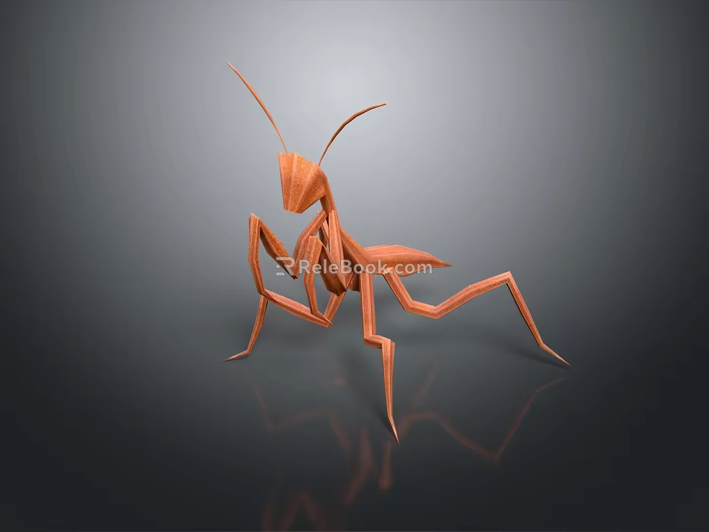grasshopper insect cartoon locust animation locust anime locust anime game character 3d model