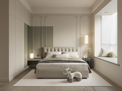 Modern Bedroom 3d model