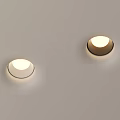 Recessed Downlights and Spotlights with Soft Warm Light for Ceiling Installation