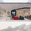 SUYTER Shoes Store Interior With Display Shelves And Comfortable Sofas